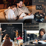 Maxbell Small Digital Kitchen Timer Desktop Clock Loud Alarm Sports Study Stopwatch