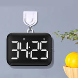 Maxbell Small Digital Kitchen Timer Desktop Clock Loud Alarm Sports Study Stopwatch