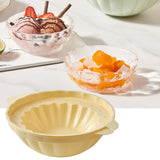 Maxbell DIY Ice Bowl Mold Ice Tray Summer Drinking Tool Ice maker  Yellow