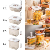 Maxbell Vacuum Refrigerator Organizer Food Storage Box for Kitchen Refrigerator