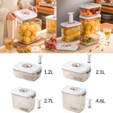 Maxbell Vacuum Refrigerator Organizer Food Storage Box for Kitchen Refrigerator