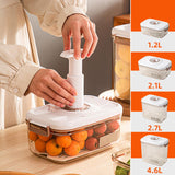 Maxbell Vacuum Refrigerator Organizer Food Storage Box for Kitchen Refrigerator