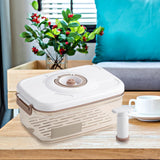 Maxbell Vacuum Refrigerator Organizer Food Storage Box for Kitchen Refrigerator