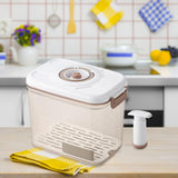 Maxbell Vacuum Refrigerator Organizer Food Storage Box for Kitchen Refrigerator