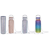 Maxbell Glitter Diamond Vacuum Flask 17oz/500ml Water Bottle Gift Diamond Kettle