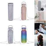 Maxbell Glitter Diamond Vacuum Flask 17oz/500ml Water Bottle Gift Diamond Kettle