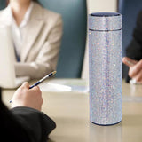 Maxbell Glitter Diamond Vacuum Flask 17oz/500ml Water Bottle Gift Diamond Kettle