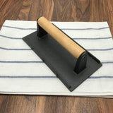Maxbell Cast Iron Grill Press Heavy Duty Rectangle Non Stick for Bacon BBQ Steak