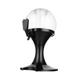 Maxbell Beer Tower Dispenser 3.5L Spherical Container for Restaurant Home Party Black