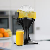 Maxbell Beer Tower Dispenser 3.5L Spherical Container for Restaurant Home Party Black