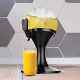 Maxbell Beer Tower Dispenser 3.5L Spherical Container for Restaurant Home Party Black