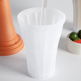 Maxbell Summer Kneading Cup Smoothie Ice Maker Mug Cold Drink Broken Ice Cup Green