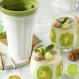 Maxbell Summer Kneading Cup Smoothie Ice Maker Mug Cold Drink Broken Ice Cup Green