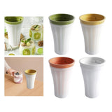 Maxbell Summer Kneading Cup Smoothie Ice Maker Mug Cold Drink Broken Ice Cup Green