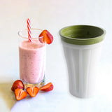 Maxbell Summer Kneading Cup Smoothie Ice Maker Mug Cold Drink Broken Ice Cup Green