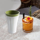 Maxbell Summer Kneading Cup Smoothie Ice Maker Mug Cold Drink Broken Ice Cup Green