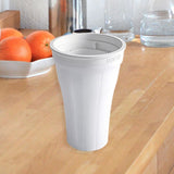 Maxbell Summer Kneading Cup Smoothie Ice Maker Mug Cold Drink Broken Ice Cup White