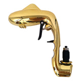 Maxbell Adjustable Champagne Gun Props Dolphin Shaped Bubble Ejector for Bar Gold