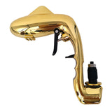 Maxbell Adjustable Champagne Gun Props Dolphin Shaped Bubble Ejector for Bar Gold