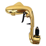 Maxbell Adjustable Champagne Gun Props Dolphin Shaped Bubble Ejector for Bar Gold
