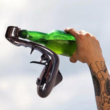 Maxbell Adjustable Champagne Gun Props Dolphin Shaped Bubble Ejector for Bar Black