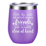 Maxbell Double Wall Vacuum Tumbler with Lid and Straw for Travel Novelty Gifts purple