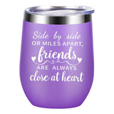 Maxbell Double Wall Vacuum Tumbler with Lid and Straw for Travel Novelty Gifts purple