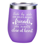 Maxbell Double Wall Vacuum Tumbler with Lid and Straw for Travel Novelty Gifts purple