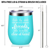 Maxbell Double Wall Vacuum Tumbler with Lid and Straw for Travel Novelty Gifts green