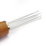 Maxbell Needle Coffee Tamper Distributor Stirrer Coffee Stirring Tool Wood