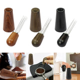 Maxbell Needle Coffee Tamper Distributor Stirrer Coffee Stirring Tool Wood