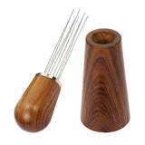 Maxbell Needle Coffee Tamper Distributor Stirrer Coffee Stirring Tool Wood