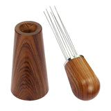 Maxbell Needle Coffee Tamper Distributor Stirrer Coffee Stirring Tool Wood