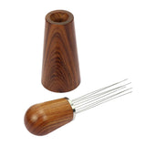 Maxbell Needle Coffee Tamper Distributor Stirrer Coffee Stirring Tool Wood