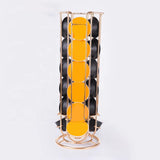 Maxbell Iron Wire Coffee Capsule Holder Storage Shelves Stand for 18 Coffee Pods