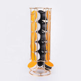 Maxbell Iron Wire Coffee Capsule Holder Storage Shelves Stand for 18 Coffee Pods