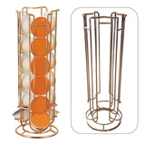 Maxbell Iron Wire Coffee Capsule Holder Storage Shelves Stand for 18 Coffee Pods