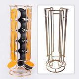 Maxbell Iron Wire Coffee Capsule Holder Storage Shelves Stand for 18 Coffee Pods