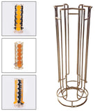 Maxbell Iron Wire Coffee Capsule Holder Storage Shelves Stand for 18 Coffee Pods