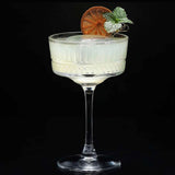 Maxbell Engraving Cocktail Glasses Dessert Cup Wine Glasses for KTV Bar 260ml