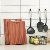 Maxbell Ebony Chopping Board Kitchen Gadget Pizza Board for Fruits Bread 36x26x2.5cm