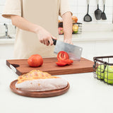 Maxbell Ebony Chopping Board Kitchen Gadget Pizza Board for Fruits Bread 36x26x2.5cm