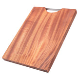 Maxbell Ebony Chopping Board Kitchen Gadget Pizza Board for Fruits Bread 36x26x2.5cm