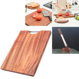 Maxbell Ebony Chopping Board Kitchen Gadget Pizza Board for Fruits Bread 36x26x2.5cm