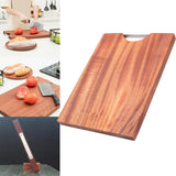 Maxbell Ebony Chopping Board Kitchen Gadget Pizza Board for Fruits Bread 36x26x2.5cm