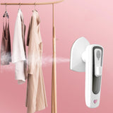 Maxbell Electric Iron Steamer Handheld Mini Garment Steamer Machine White