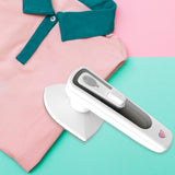 Maxbell Electric Iron Steamer Handheld Mini Garment Steamer Machine White