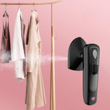 Maxbell Professional Mini Steam Iron Dry Wet Ironing Clothes Steamer for Outing Home Black