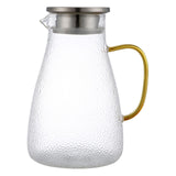 Maxbell Large Glass Tea Pot Wide Handle for Induction Cooker All Stovetop Kitchen