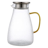 Maxbell Large Glass Tea Pot Wide Handle for Induction Cooker All Stovetop Kitchen